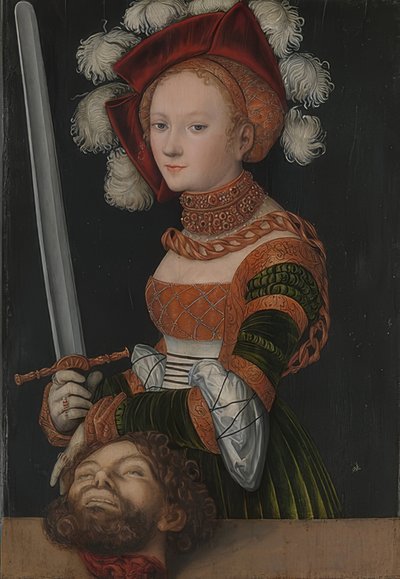 Judith avec la tête d