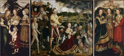 Autel de Sainte Catherine - Lucas Cranach the Elder