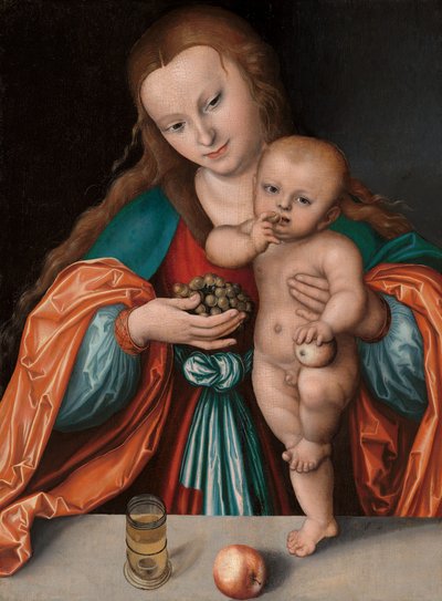Madone et enfant - Lucas Cranach the Elder