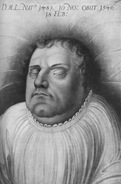Martin Luther, moine allemand, prêtre, professeur de théologie et figure emblématique de la Réforme protestante - Lucas Cranach the Elder