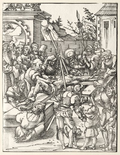 Martyr de Saint Barthélemy - Lucas Cranach the Elder