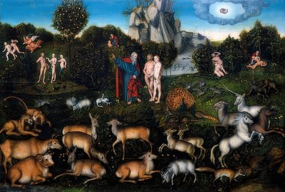 Paradis. 1530 - Lucas Cranach the Elder