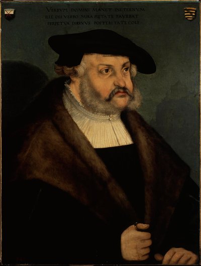 Portrait de Frédéric III, Électeur de Saxe 1463-1525 - Lucas Cranach the Elder