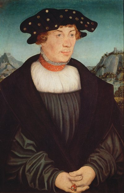 Portrait de Hans Melber, 1526 - Lucas Cranach the Elder