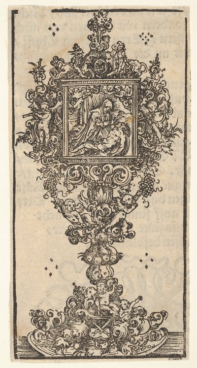 Reliquaire avec une Pietà, de la Grande Série des Reliquaires de Wittenberg - Lucas Cranach the Elder