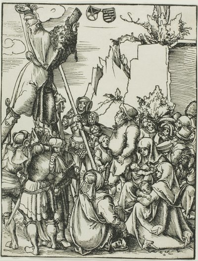Saint André, extrait du Martyre des Apôtres - Lucas Cranach the Elder