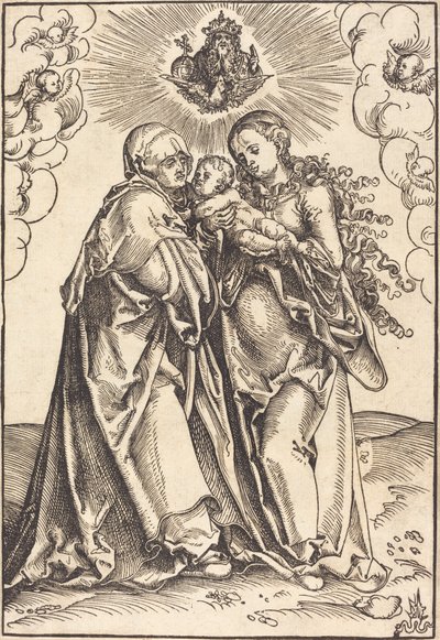 Sainte Anne et la Vierge avec l
