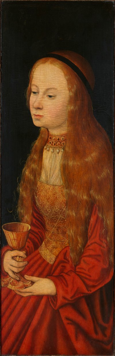 Sainte Barbe, début du 16ème siècle - Lucas Cranach the Elder