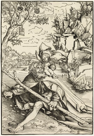 Saint-Christophe - Lucas Cranach the Elder