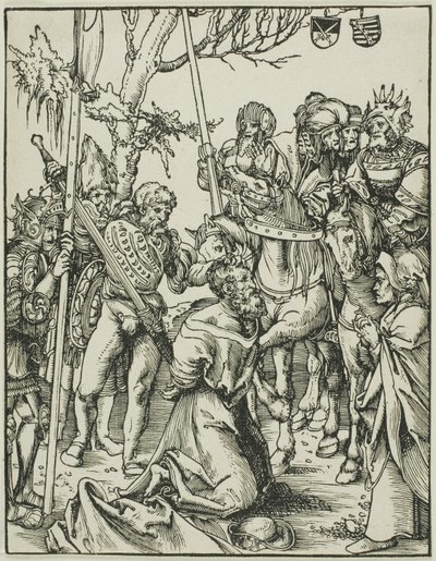 Saint Jacques le Majeur, extrait du Martyre des Apôtres - Lucas Cranach the Elder