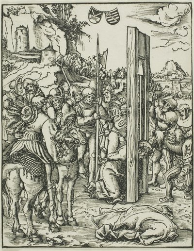 Saint Matthias, extrait du Martyre des Apôtres - Lucas Cranach the Elder