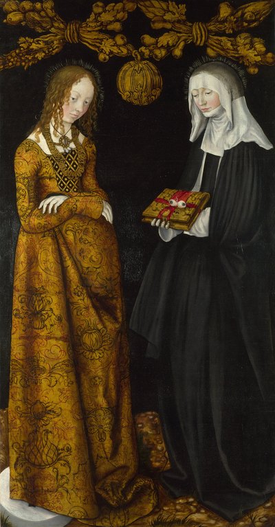 Saintes Christine et Ottilie, 1506 - Lucas Cranach the Elder