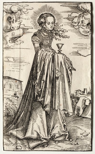 Sainte Barbe - Lucas Cranach the Elder