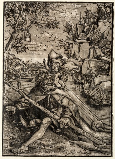 Saint Christophe, vers 1509 - Lucas Cranach the Elder