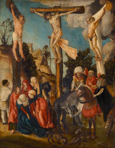 La Crucifixion, 1501 - Lucas Cranach the Elder