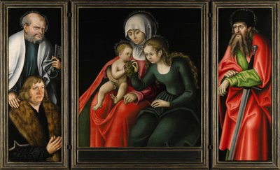 Le retable de Feilitzsch - Lucas Cranach the Elder