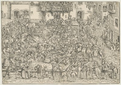Le premier tournoi - Lucas Cranach the Elder