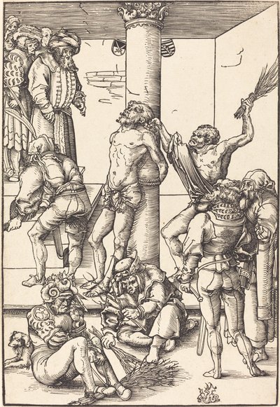 La flagellation - Lucas Cranach the Elder