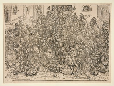 Le quatrième tournoi - Lucas Cranach the Elder