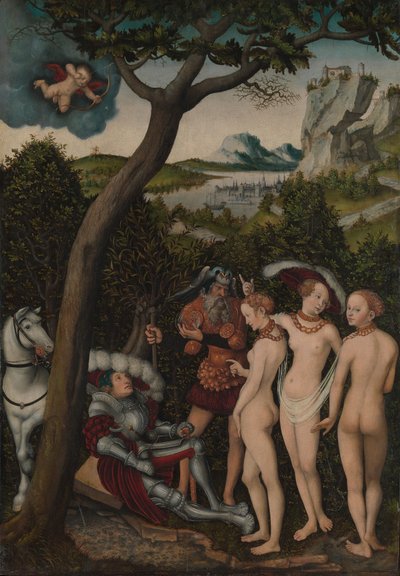 Le Jugement de Pâris, vers 1528 - Lucas Cranach the Elder
