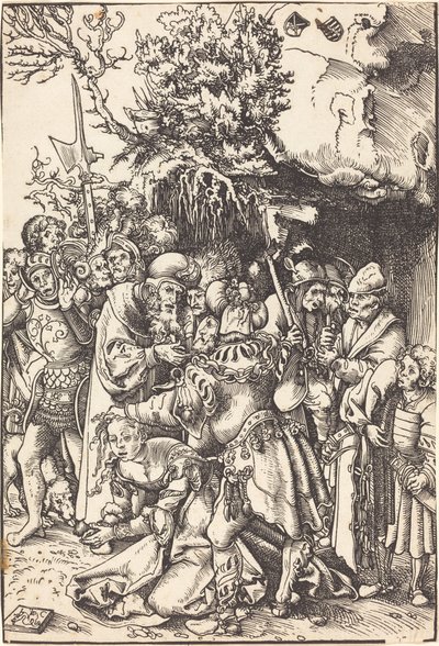 Le martyre de Sainte Barbe - Lucas Cranach the Elder