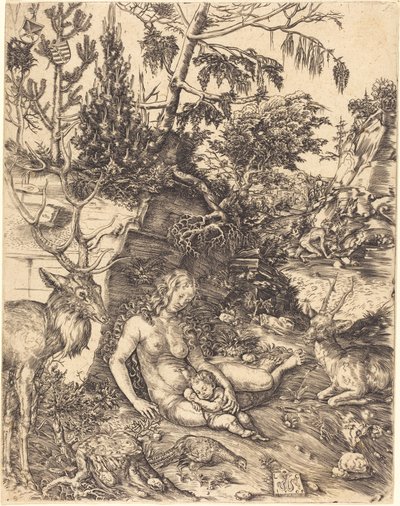 La pénitence de Saint Jean Chrysostome - Lucas Cranach the Elder