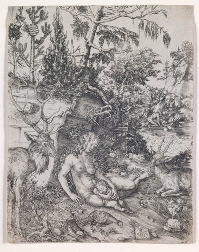 La Pénitence de Saint Jean Chrysostome - Lucas Cranach the Elder