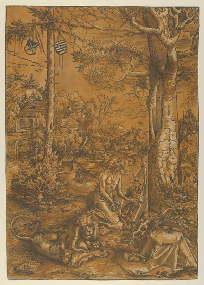 La pénitence de Saint Jérôme, 1509 - Lucas Cranach the Elder