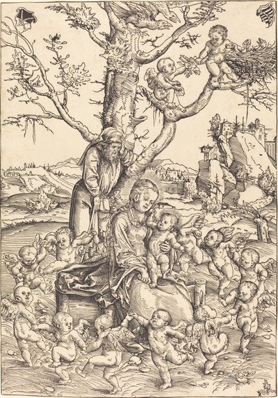 Le Repos pendant la Fuite en Égypte - Lucas Cranach the Elder