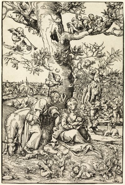 Le reste de la fuite en Égypte - Lucas Cranach the Elder