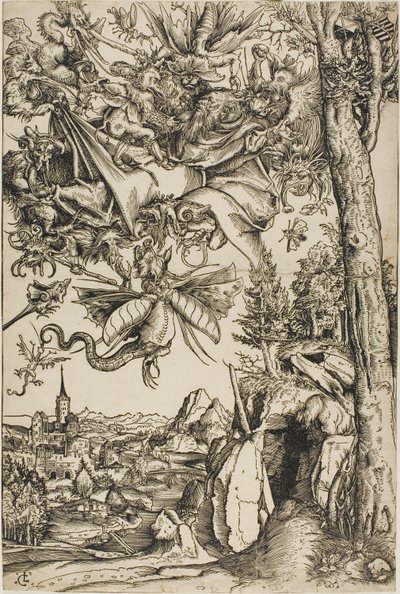 La tentation de Saint Antoine - Lucas Cranach the Elder