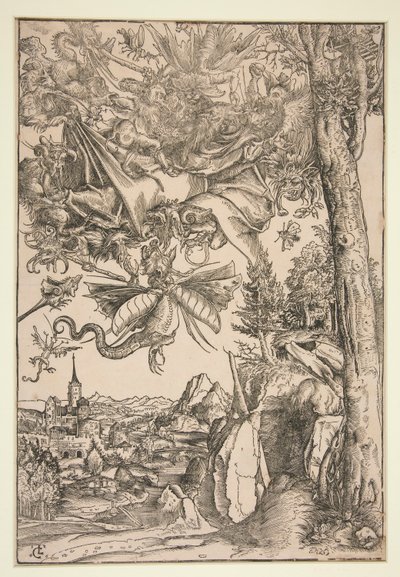 Les tribulations de Saint Antoine - Lucas Cranach the Elder