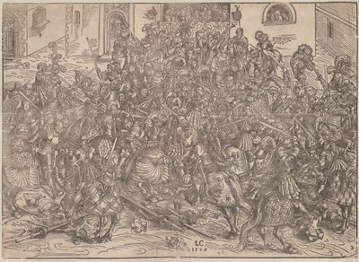 Tournoi - Lucas Cranach the Elder