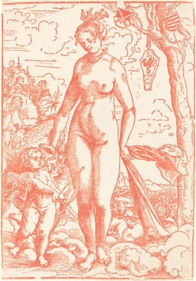 Vénus et Cupidon - Lucas Cranach the Elder