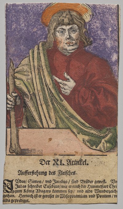 Jude de Christ, les Apôtres et Saint Paul - Lucas Cranach the Elder, After