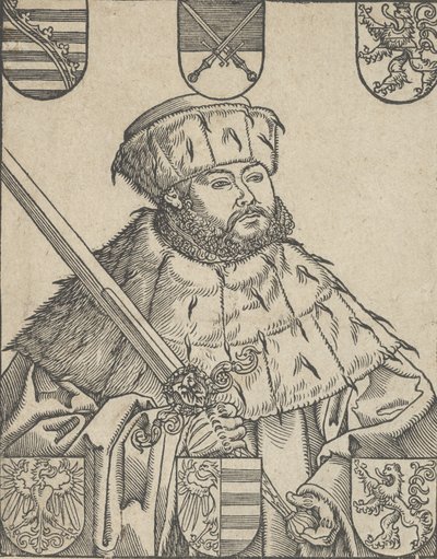 Copie de Jean Frédéric le Magnanime, en robes électorales - Lucas Cranach the Younger  