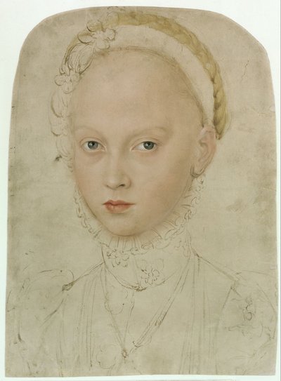 Portrait de la princesse Elisabeth de Saxe - Lucas Cranach the Younger