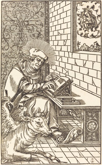 Saint Luc - Lucas Cranach the Younger