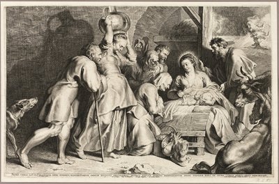 Adoration des bergers - Lucas Emil Vorsterman
