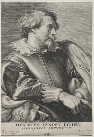 Portrait de Hubert van den Eyden - Lucas Emil Vorsterman
