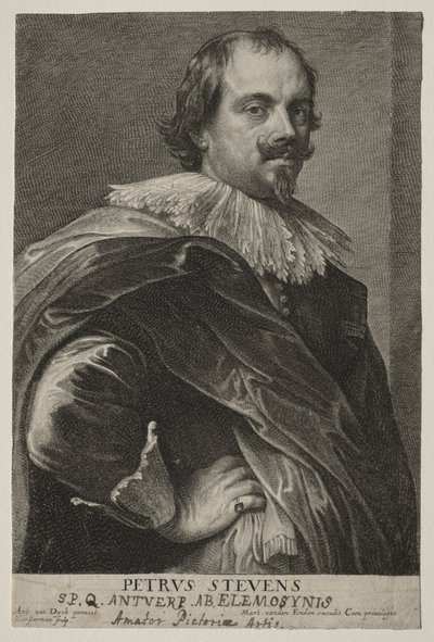 Portrait de Peter Stevens - Lucas Emil Vorsterman