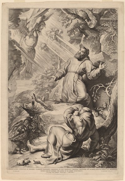 Saint François recevant les stigmates - Lucas Emil Vorsterman