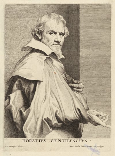 Orazio Gentileschi - Lucas Emil Vorsterman after Sir Anthony van Dyck