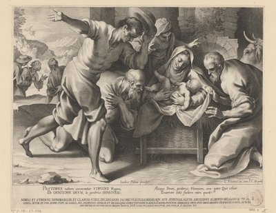 Adoration des bergers - Lucas Kilian