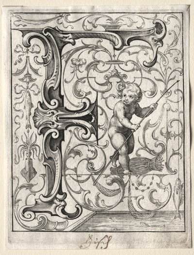 Nouveau livret ABC : F, 1627 - Lucas Kilian