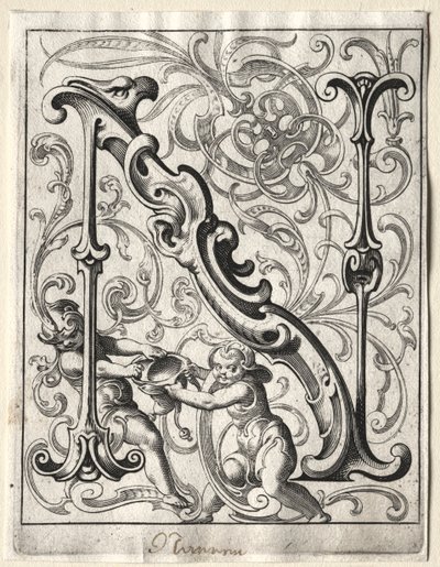 Nouveau livret ABC : N, 1627 - Lucas Kilian