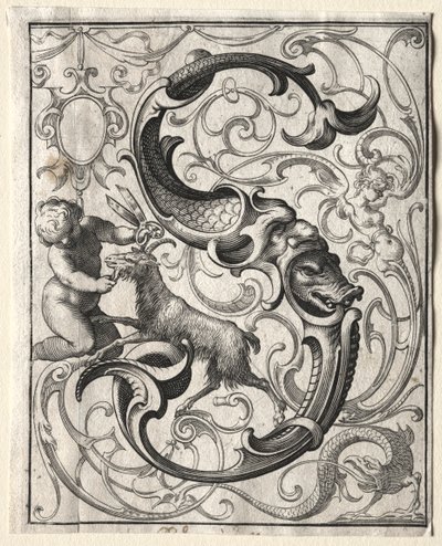 Nouveau livret ABC : S, 1627 - Lucas Kilian
