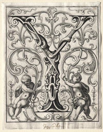 Nouveau livret ABC : Y, 1627 - Lucas Kilian