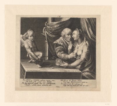 Couple amoureux inégal avec Cupidon - Lucas Kilian
