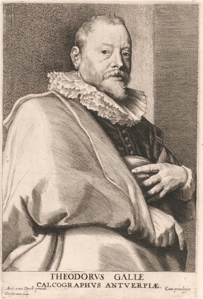 Theodore Galle / Theodorvs Galle / Calcographvs Antverpiae - Lucas Vorsterman